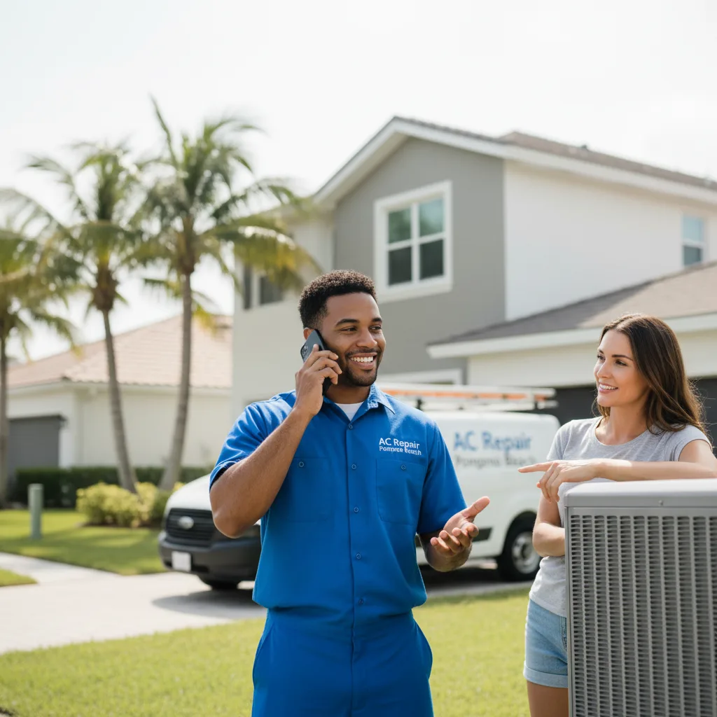 AC Repair Pompano Beach customer support in District Heights
